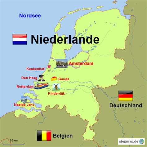 wo liegt die niederlande in europa